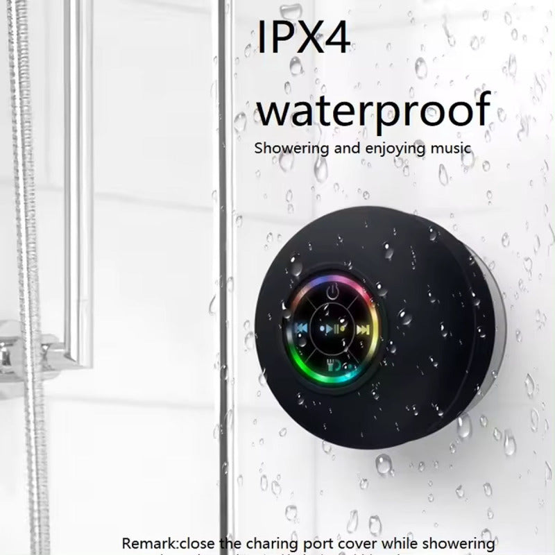 HydroBeats™ – Waterproof Portable Bluetooth Shower Speaker