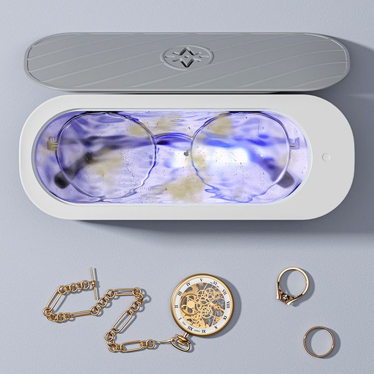 CrystalWave™ – Ultrasonic Cleaner for Glasses and Jewelry